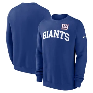 New york giants nike club pullover sweatshirt Royal