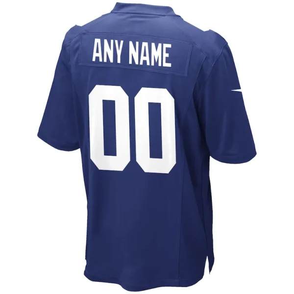 New york giants nike custom game jersey Royal L