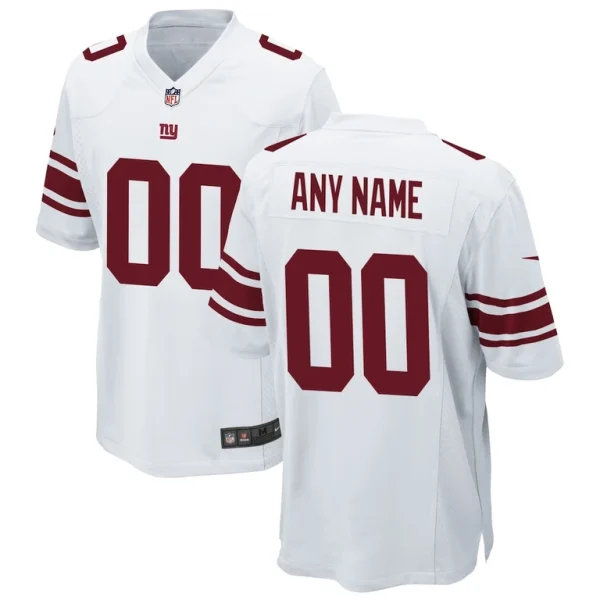 New york giants nike custom game jersey White