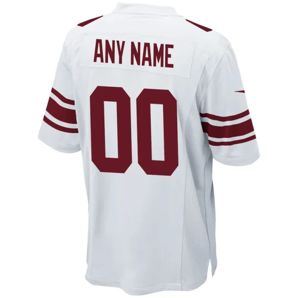 New york giants nike custom game jersey White L