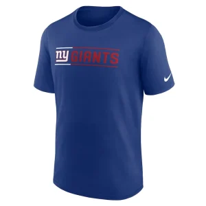 New york giants nike exceed performance t shirt Royal M