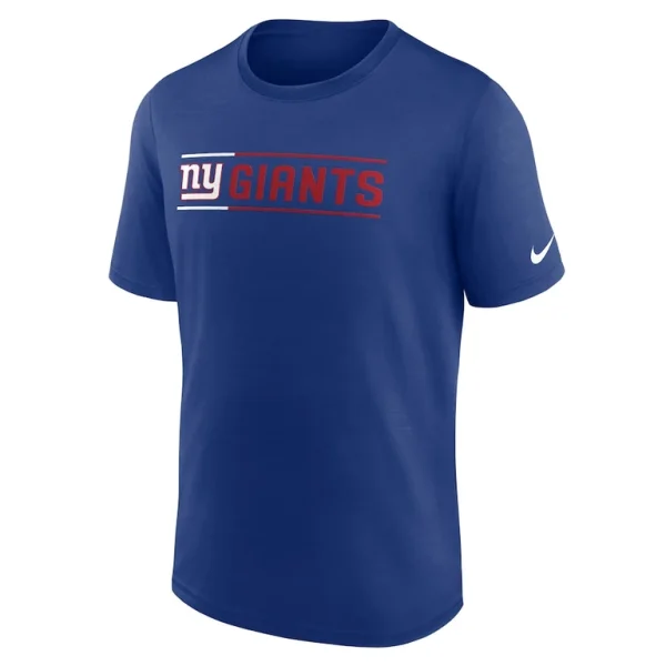 New york giants nike exceed performance t shirt Royal M