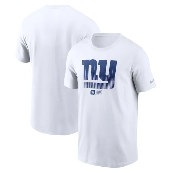 New york giants nike faded essential t shirt White