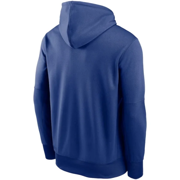 New york giants nike fan gear primary logo performance pullover hoodie Royal L