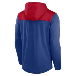New york giants nike fan gear pullover hoodie Royal L
