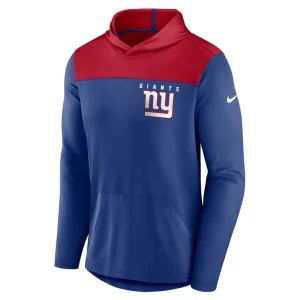 New york giants nike fan gear pullover hoodie Royal M