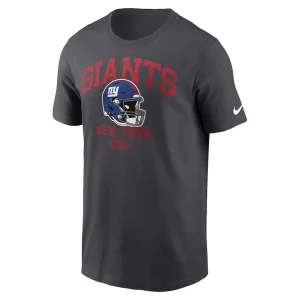New york giants nike helmet essential t shirt anthracite Multi M