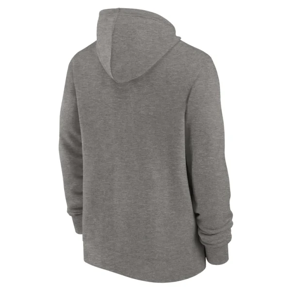 New york giants nike historic lifestyle full zip hoodie Heather charcoal L