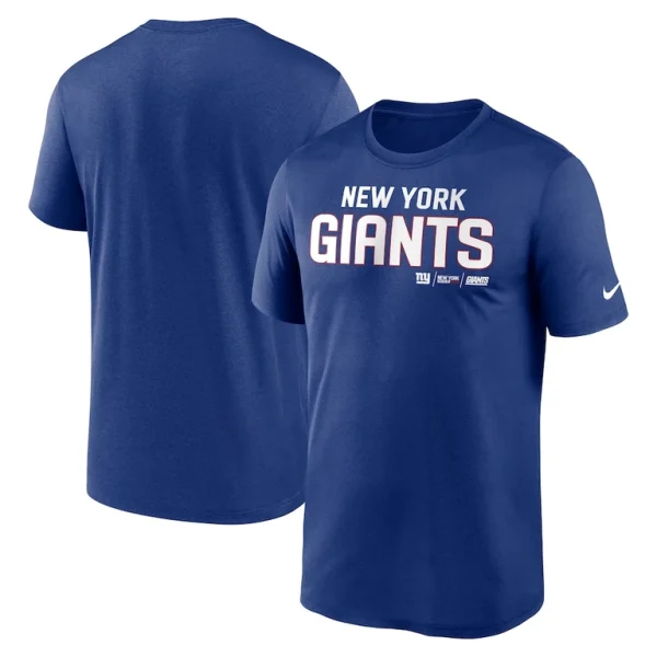 New york giants nike legend community performance t shirt Royal