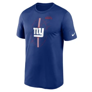 New york giants nike legend icon performance t shirt Royal M