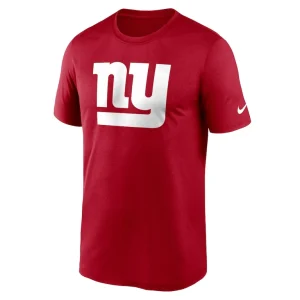New york giants nike legend logo performance t shirt Red M
