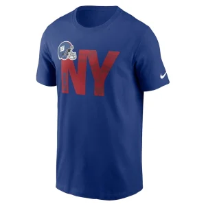 New york giants nike local essential t shirt Royal M