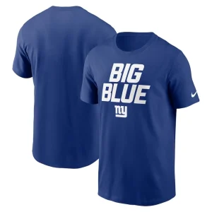 New york giants nike local t shirt Royal