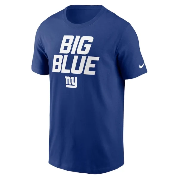 New york giants nike local t shirt Royal M