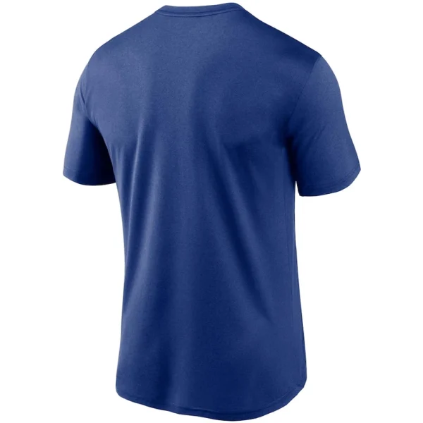 New york giants nike logo essential legend performance t shirt Royal L