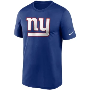 New york giants nike logo essential legend performance t shirt Royal M
