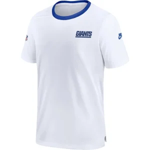 New york giants nike mens sideline coaches alternate performance t shirt White M