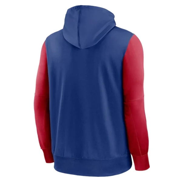 New york giants nike performance full zip hoodie Royal L