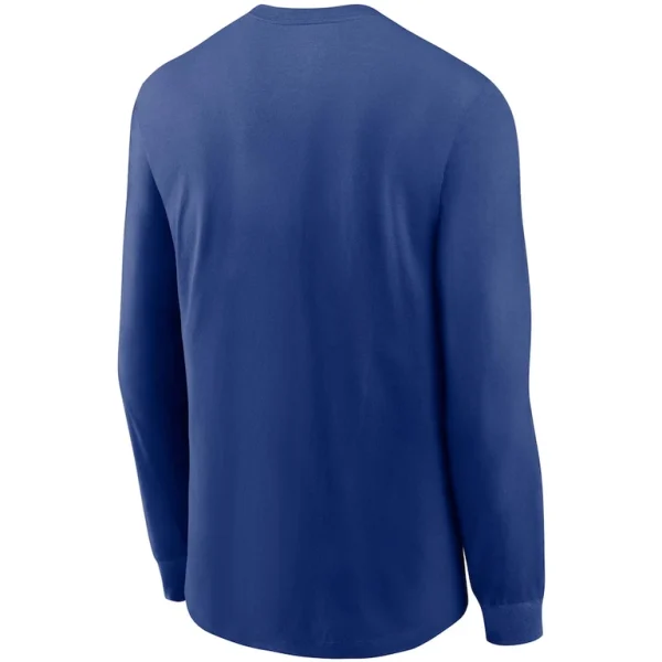 New york giants nike primary logo long sleeve t shirt Royal L