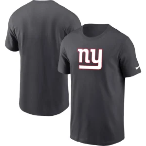 New york giants nike primary logo t shirt Charcoal