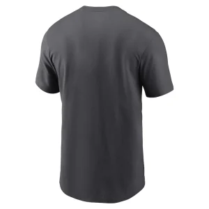 New york giants nike primary logo t shirt Charcoal L