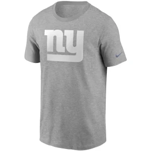 New york giants nike primary logo t shirt Heathered gray M