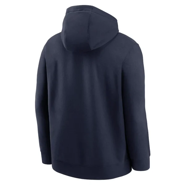 New york giants nike rewind club logo pullover hoodie Navy L