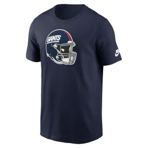 New york giants nike rewind logo essential t shirt Navy M