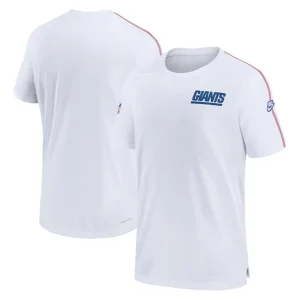 New york giants nike sideline alternate logo coach performance top White