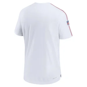 New york giants nike sideline alternate logo coach performance top White L