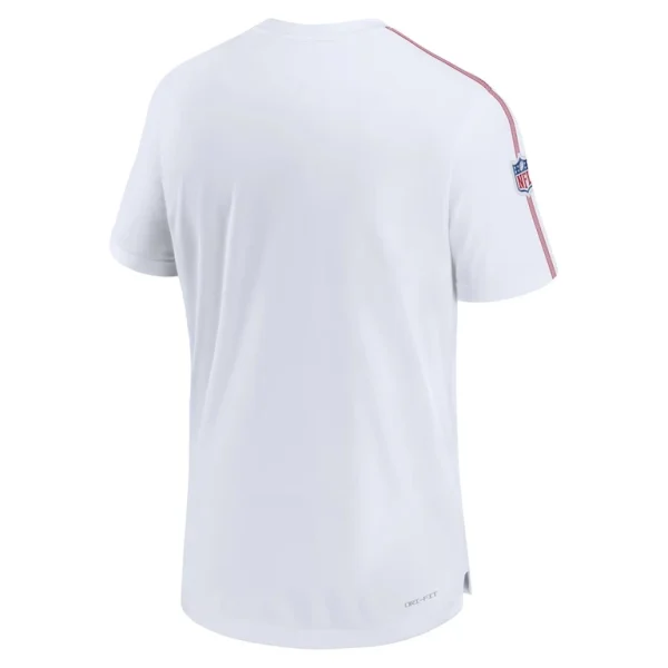 New york giants nike sideline alternate logo coach performance top White L