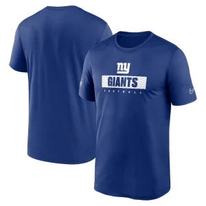 New york giants nike sideline legend performance t shirt Royal