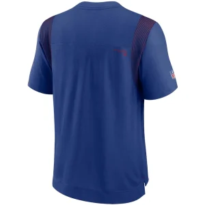 New york giants nike sideline player uv performance t shirt Royal L