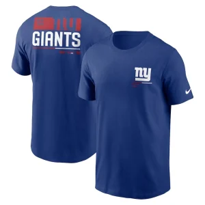 New york giants nike team incline t shirt Royal