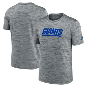 New york giants nike velocity alternate logo performance t shirt Gray