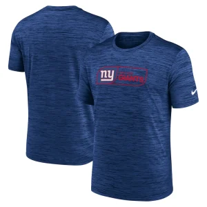 New york giants nike velocity jock tag performance t shirt Royal