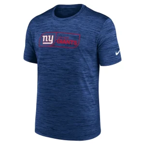 New york giants nike velocity jock tag performance t shirt Royal M