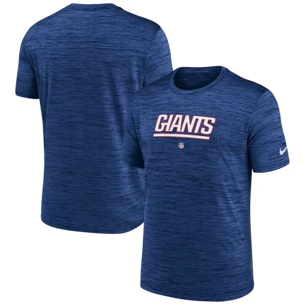 New york giants nike velocity performance t shirt Royal