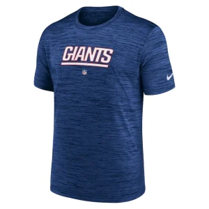 New york giants nike velocity performance t shirt Royal M