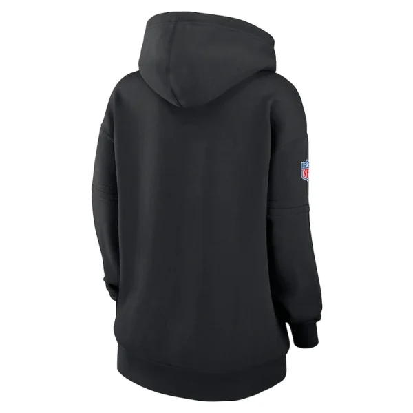 New york giants nike womens 2024 nfl crucial catch club pullover hoodie Black M