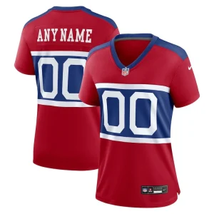 New york giants nike womens alternate game custom jersey Century red