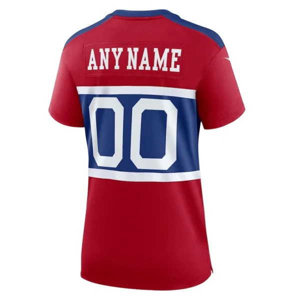 New york giants nike womens alternate game custom jersey Century red L