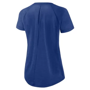 New york giants nike womens back slit lightweight fashion t shirt Whiteheather scarlet M