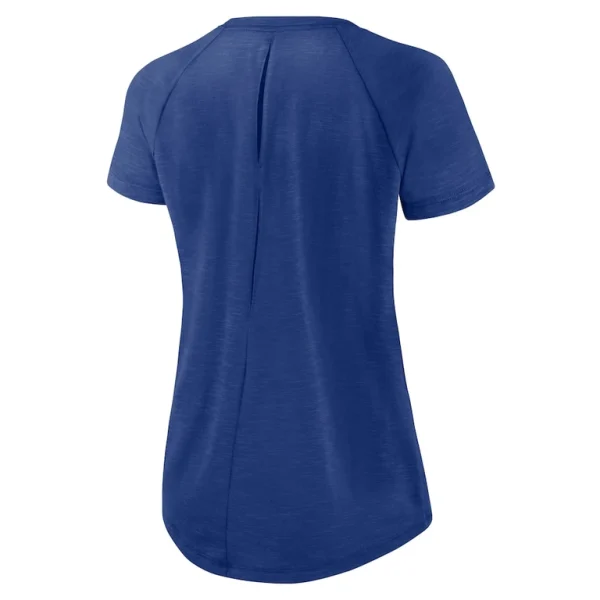 New york giants nike womens back slit lightweight fashion t shirt Whiteheather scarlet M