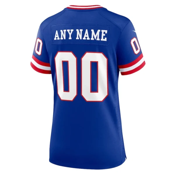 New york giants nike womens classic custom game jersey Royal L
