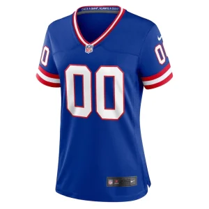 New york giants nike womens classic custom game jersey Royal M