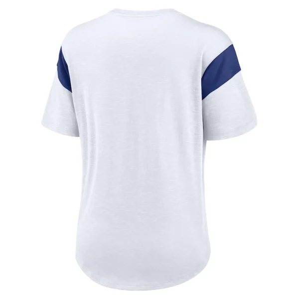 New york giants nike womens fashion slub top White M