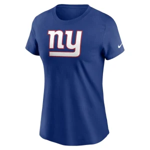 New york giants nike womens logo essential t shirt Royal S