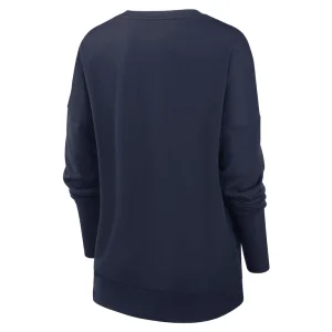 New york giants nike womens rewind playback icon performance pullover sweatshirt Navy M