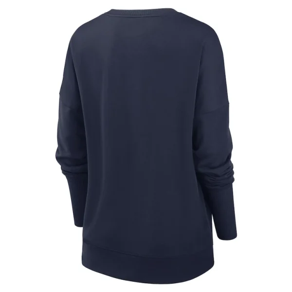 New york giants nike womens rewind playback icon performance pullover sweatshirt Navy M